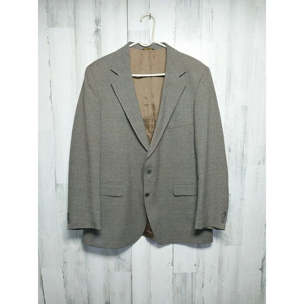 Vtg Levis Action Suit Jacket Men’s 44R